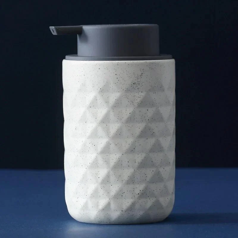 Modern Ceramic Lotion Bottle - Premium Bathroom Accessory -