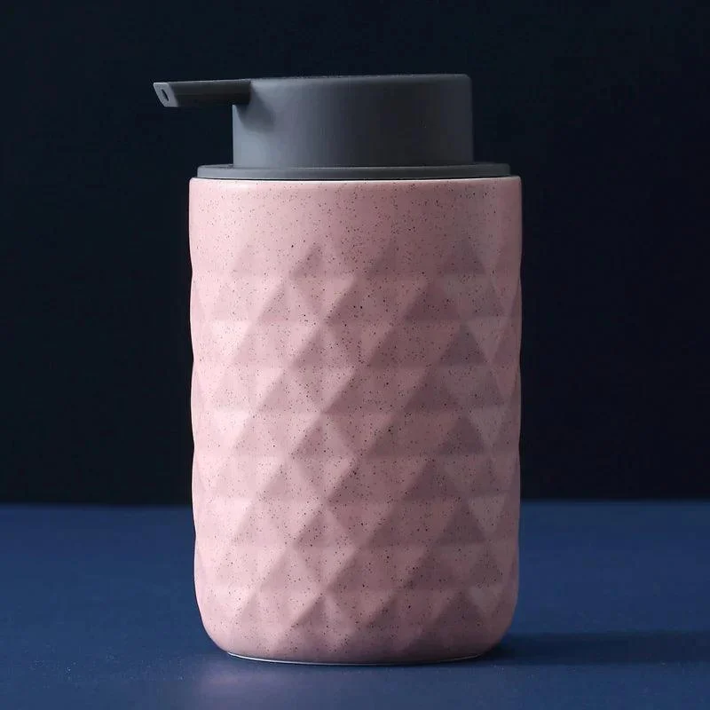 Modern Ceramic Lotion Bottle - Premium Bathroom Accessory -