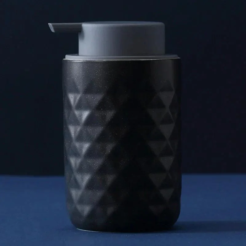 Modern Ceramic Lotion Bottle - Premium Bathroom Accessory -