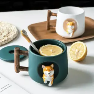 Modern Ceramic Mug: Eco-Friendly, Stylish Indulgence