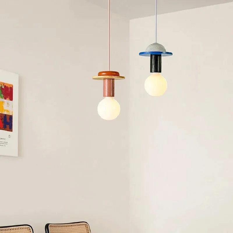 Modern Colorful Edison Bulb Pendant Light -