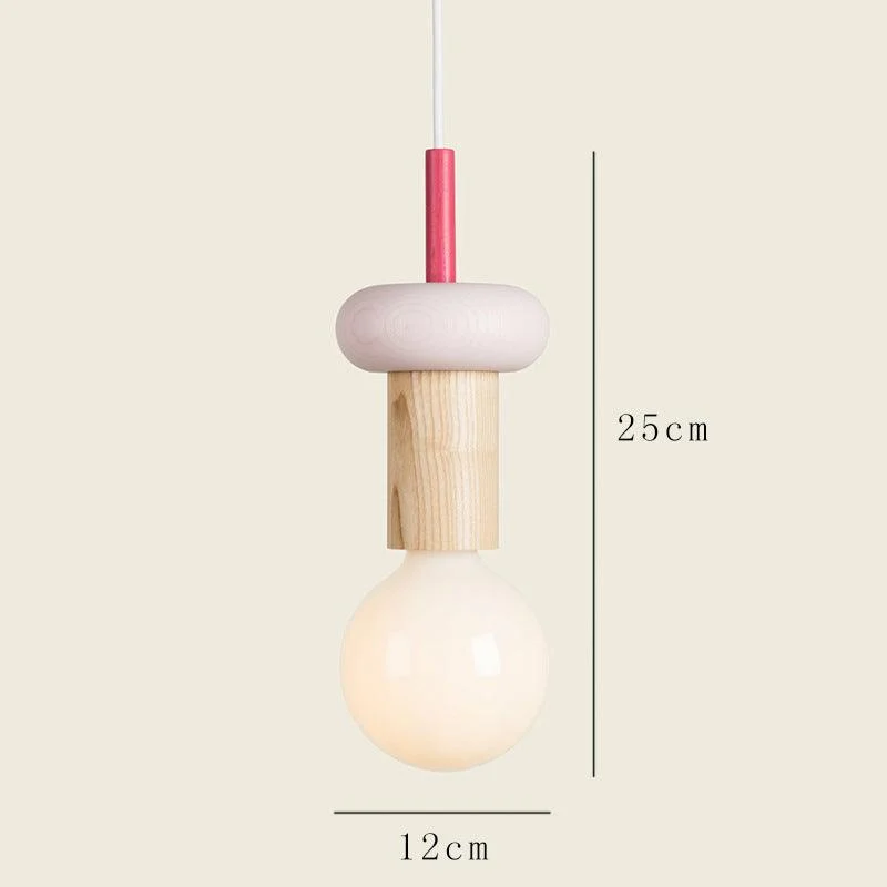 Modern Colorful Edison Bulb Pendant Light -