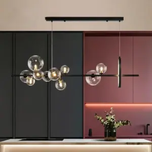 Modern Contemporary Glass Bubbles Led Pendant Lighting Chandeliers Home Decoration