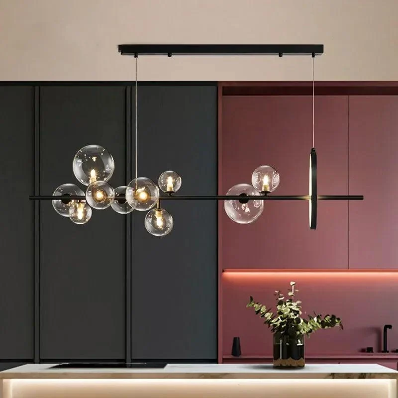 Modern Contemporary Glass Bubbles Led Pendant Lighting Chandeliers Home Decoration - 