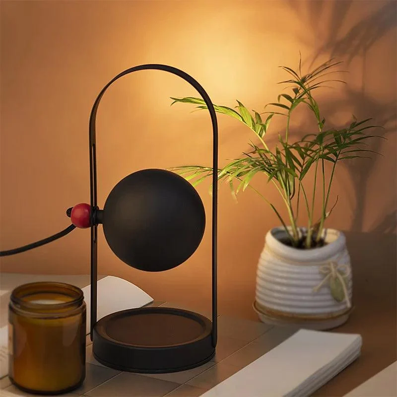 Modern Design Black Dimmable Candle Warmer -