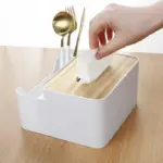 Modern Desk Tidy with Tissue Box