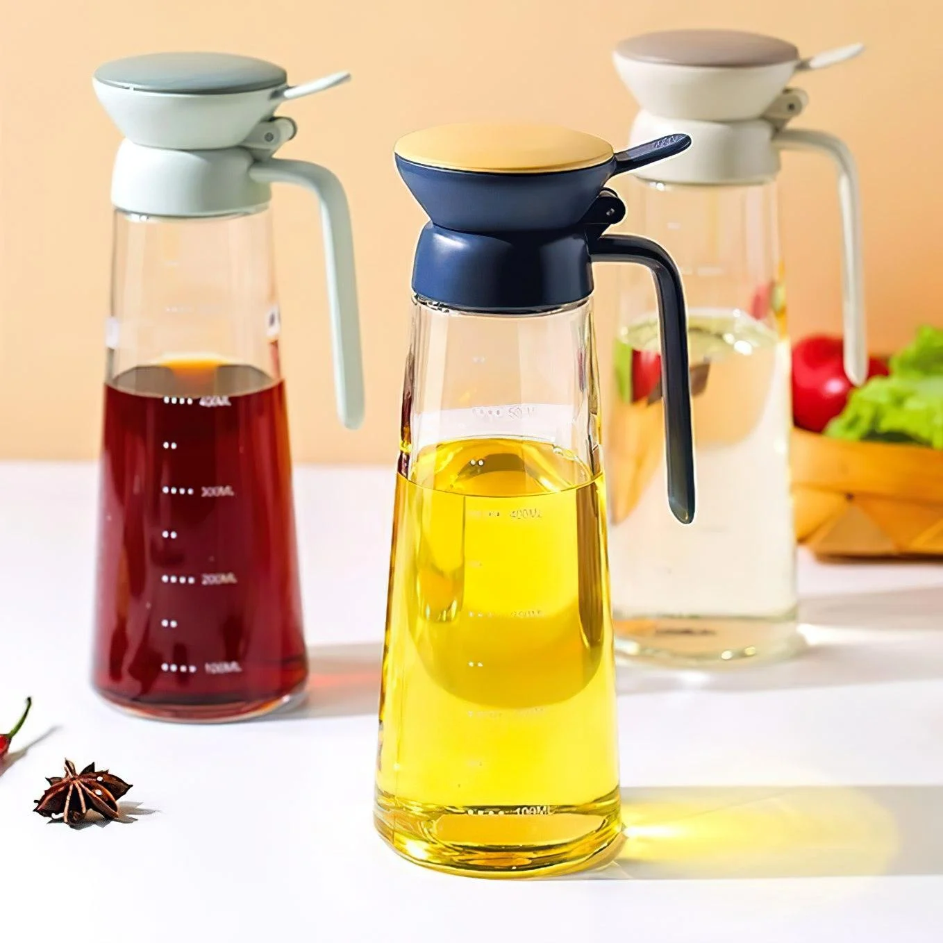 Modern Glass Oil Bottle -