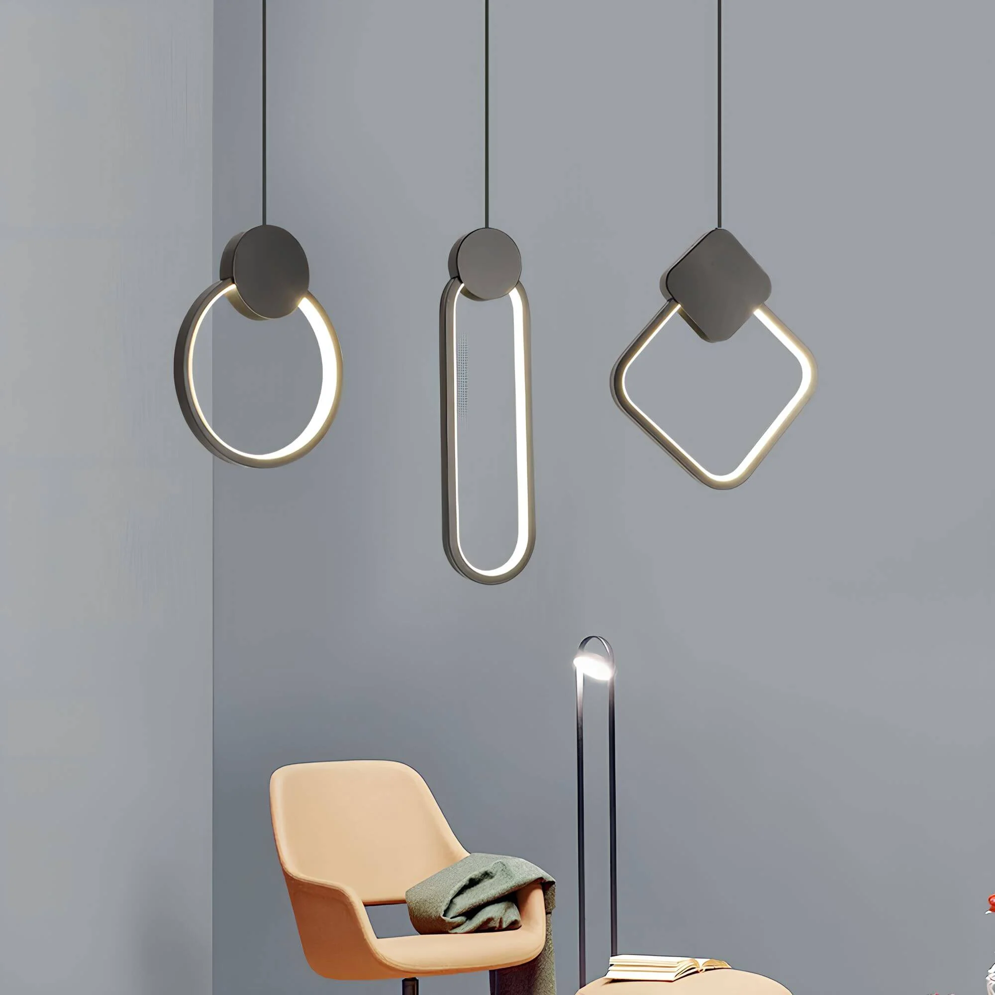 Modern Hanging Decorative Colorful Pendant Light Stilvolle Hangelampe In Verschiedenen Farben 2