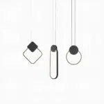Modern Hanging Decorative Colorful Pendant Light Stilvolle Hangelampe in verschiedenen Farben