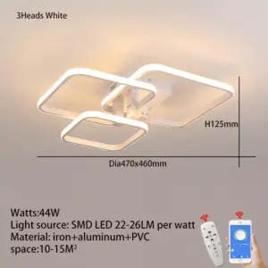 Modern LED Ceiling Lights: Stylish Illumination