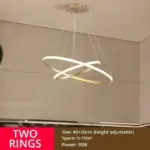 Modern LED Chandelier Luxury Lighting for Dining and Living