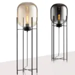 Modern Minimalist Lantern Floor Lamp Illuminate Your Space in Style