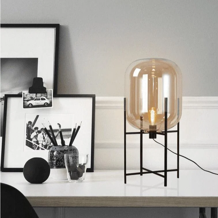 Modern Minimalist Lantern Floor Lamp: Illuminate Your Space in Style -