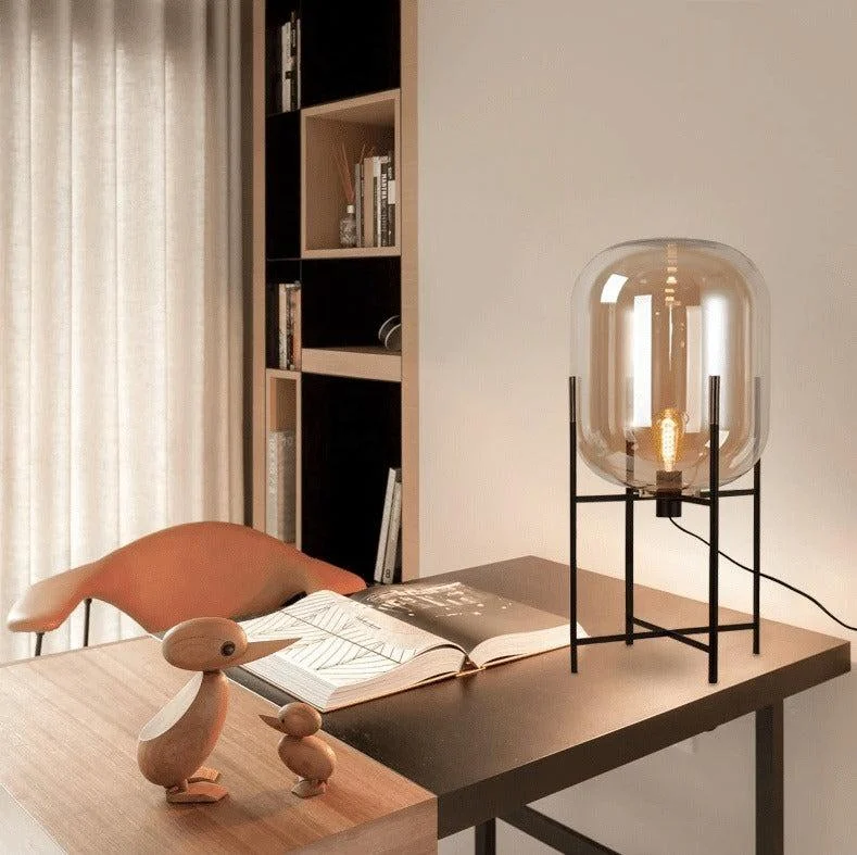 Modern Minimalist Lantern Floor Lamp: Illuminate Your Space in Style -