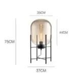 Modern Minimalist Lantern Floor Lamp Illuminate Your Space in Style