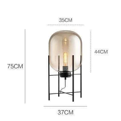 Modern Minimalist Lantern Floor Lamp: Illuminate Your Space in Style -