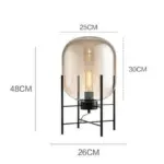 Modern Minimalist Lantern Floor Lamp Illuminate Your Space in Style