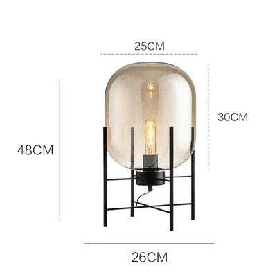 Modern Minimalist Lantern Floor Lamp: Illuminate Your Space in Style -