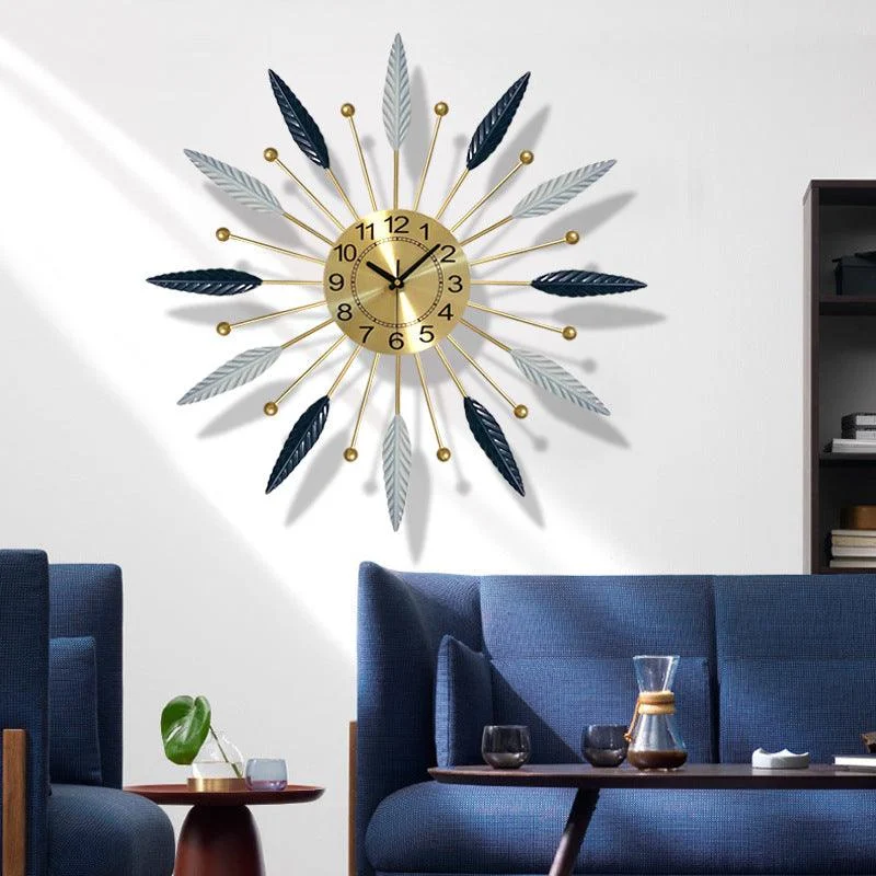 Modern Minimalist Large Wall Clock for Living Room 24 Inches -