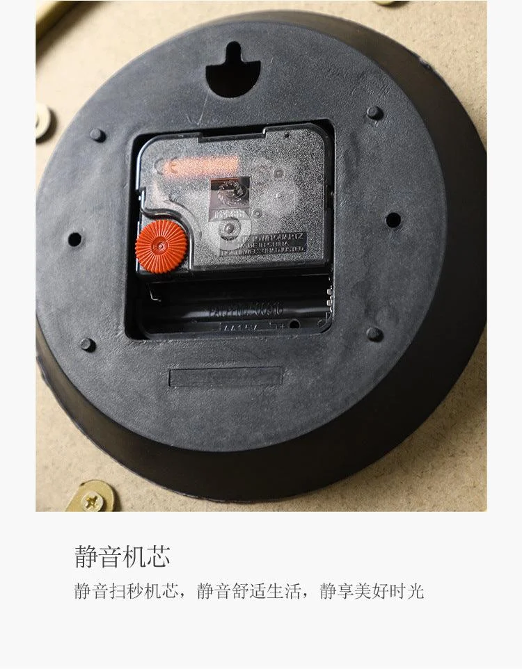 Modern Minimalist Large Wall Clock for Living Room 24 Inches -