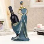 Modern Minimalist Wine holder Craft Sculptures and Statues
