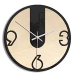 Modern Noiseless Wall Decor Clock for Home