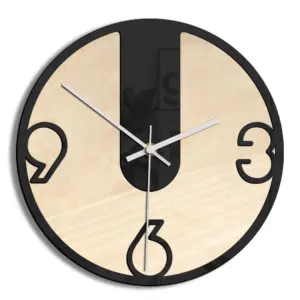Modern Noiseless Wall Décor Clock for Home