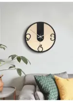 Modern Noiseless Wall Decor Clock for Home