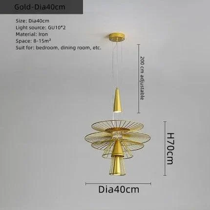 Modern Nordic Black Gold Chandeliers Led Lighting Hotel Dining Living Room -