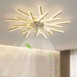 Modern Nordic Ceiling Fan Living Room Led Lighting Bedroom