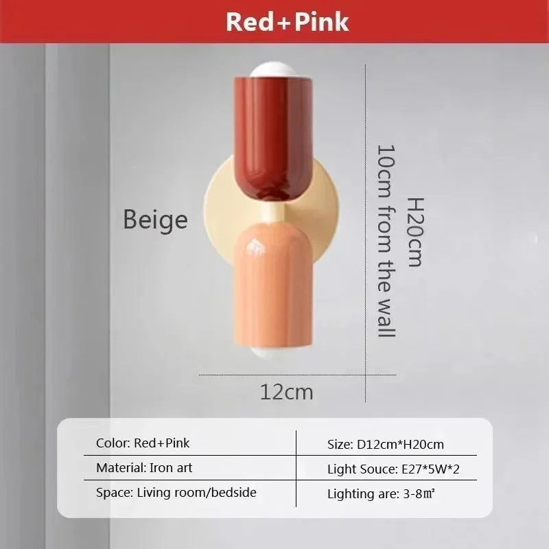 Modern Nordic LED Wall Lamps: Minimalist Elegance for Living Room and Bedroom -