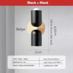 Modern Nordic LED Wall Lamps Minimalist Elegance for Living Room and Bedroom