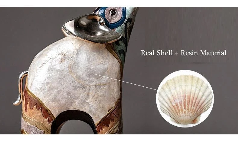 Modern Oriental Elephant Home Decor  Sculpture -