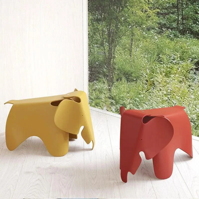 Modern Origami Elephant Stool Ottoman -