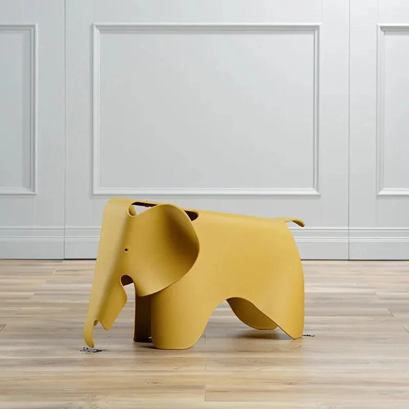 Modern Origami Elephant Stool Ottoman -