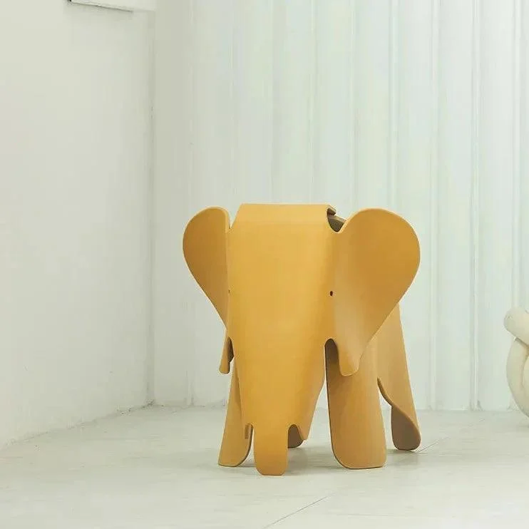 Modern Origami Elephant Stool Ottoman -