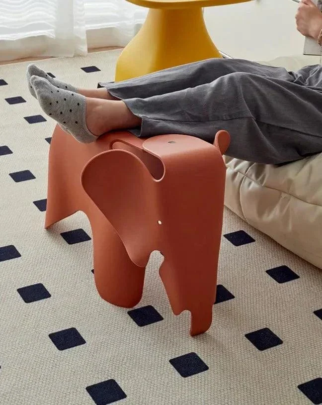 Modern Origami Elephant Stool Ottoman -