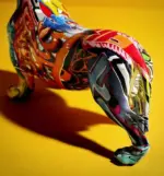 Modern_Painted_Dachshund_Dog_Decoration_Office_Decor_Sculptures_and_Statues_-_-4346530 Modern Painted Dachshund Dog Decoration Office Decor Sculptures and Statues