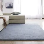 Modern Purple Green Rug For Living Room Carpet Soft non slip door mats