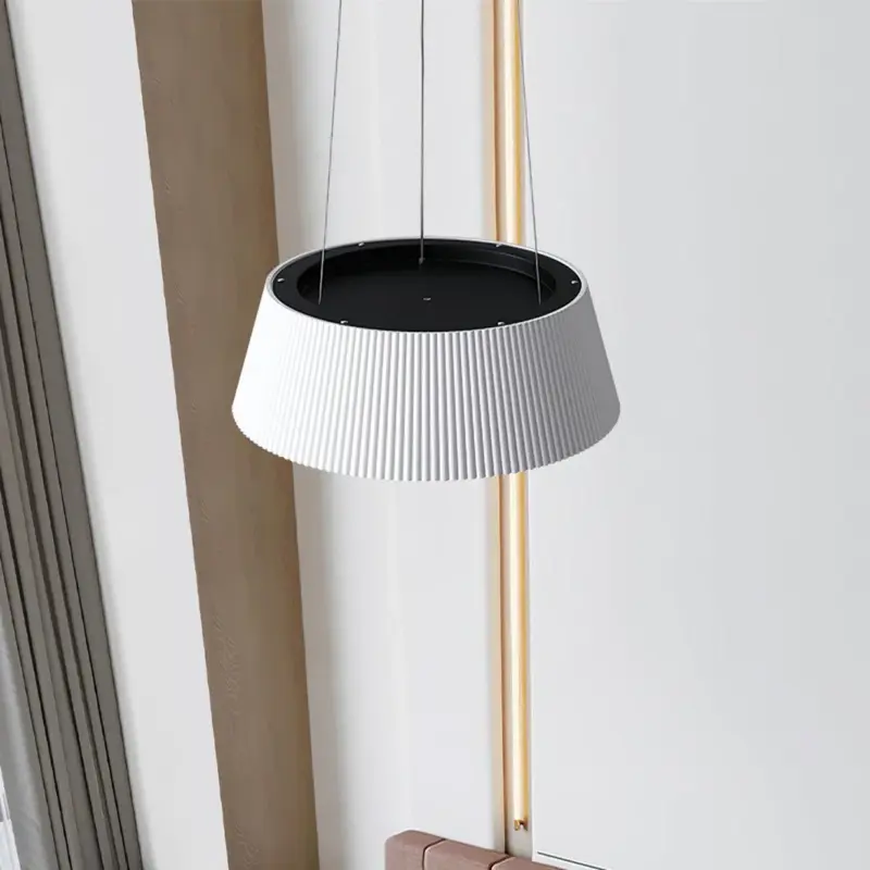 Modern Ribbed Pendant Light