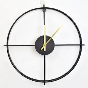 Modern Simple Big Wall Clock for Livingroom 20 Inches