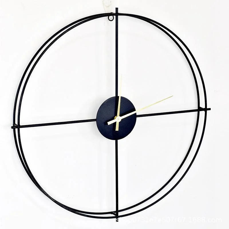Modern Simple Big Wall Clock for Livingroom 20 Inches -