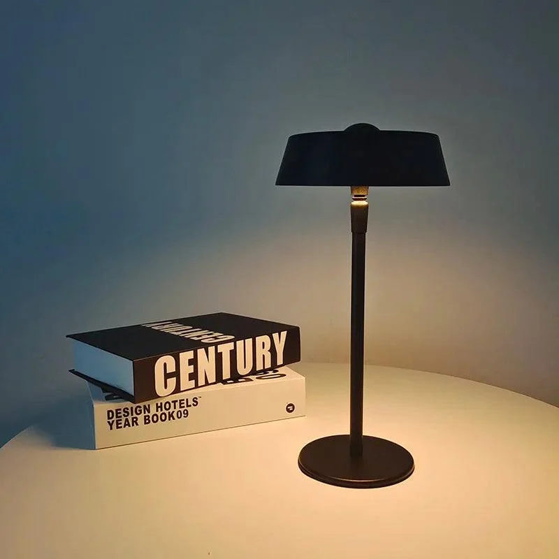 Modern Style White Black Unique Table Lamp Lighting Decorative Rechargeable -