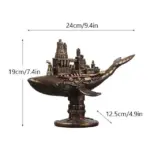 Modern Traveler Octopus Resin Home Living Room Sculptures and Statues