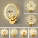 Modern Tree Flower LED Lighting Wall Lamp Dining Room Lamp Indoor