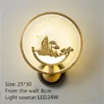 Modern Tree Flower LED Lighting Wall Lamp Dining Room Lamp Indoor