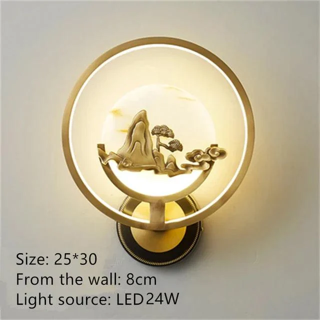 Modern Tree Flower LED Lighting Wall Lamp Dining Room Lamp Indoor -