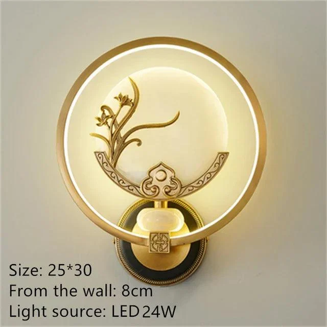 Modern Tree Flower LED Lighting Wall Lamp Dining Room Lamp Indoor -