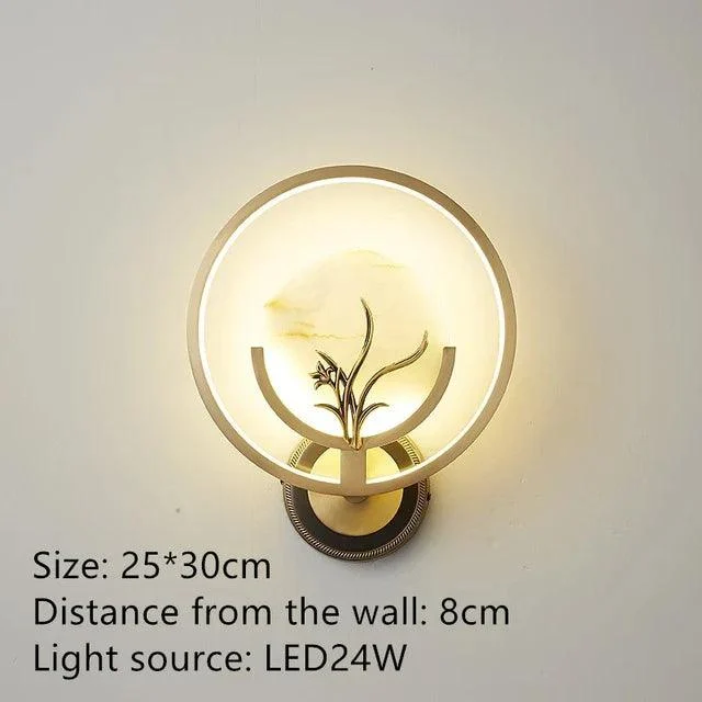 Modern Tree Flower LED Lighting Wall Lamp Dining Room Lamp Indoor -