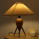 Modern Umbrella Table Lamp Lighting Bedroom Bedside Living Room